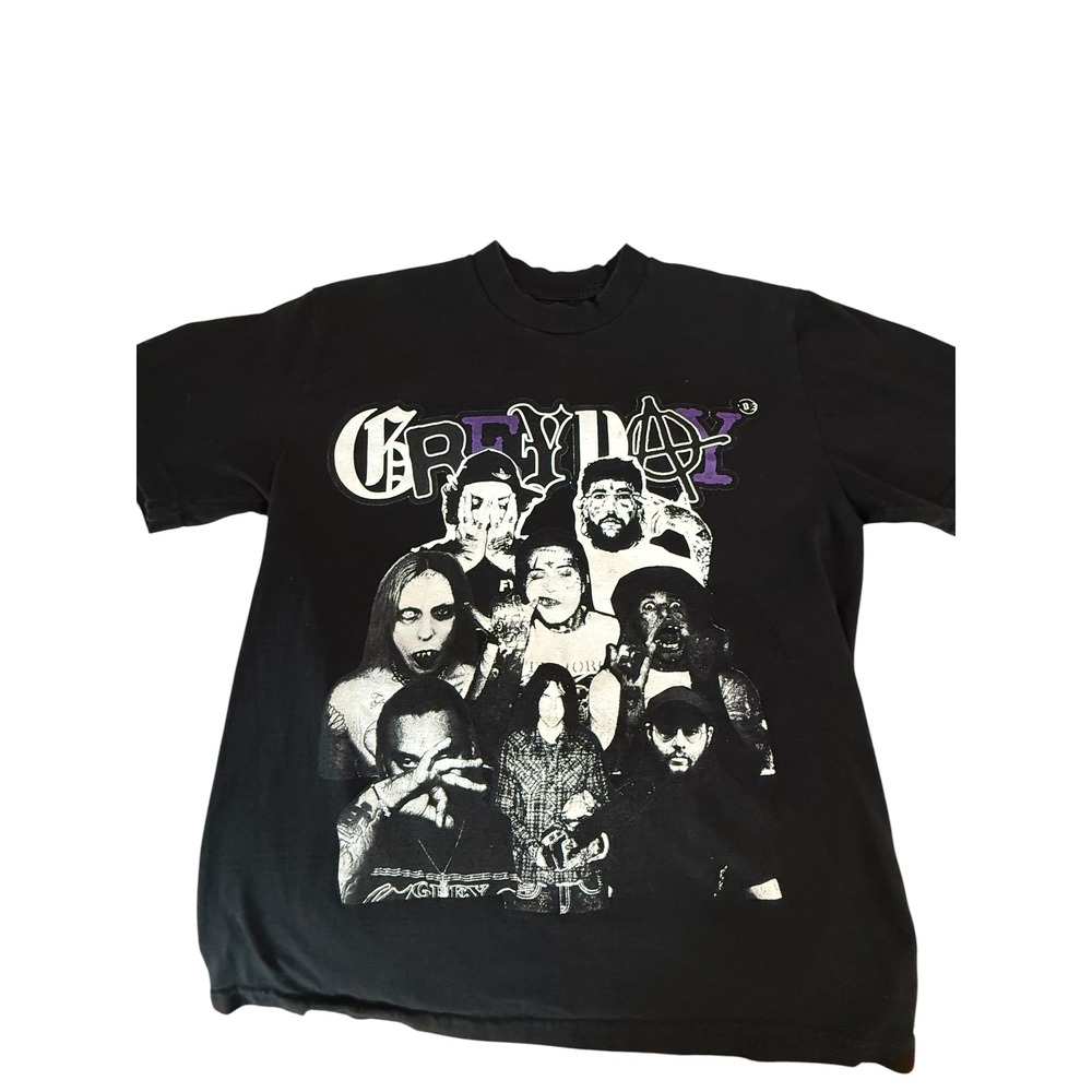 G59 Grey Day Tour 2023 T Shirt Mens Medium Suicideboys Concert Graphic Tee Black